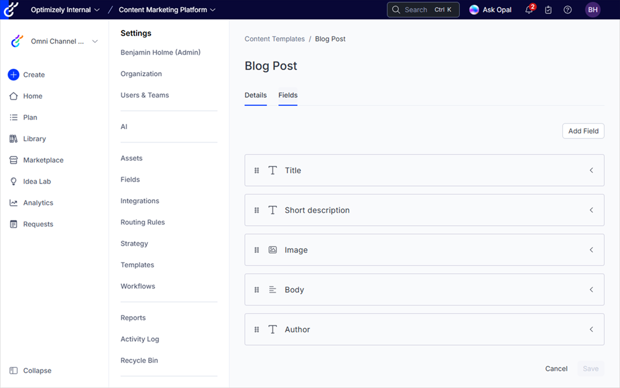 CMP to CMS Integration