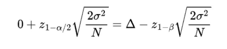 Rule of thumb equation 1