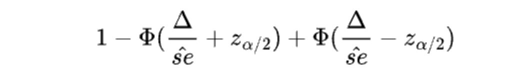 Wasserman formula