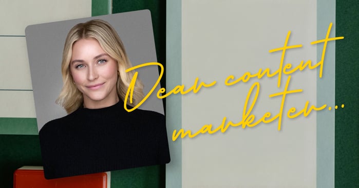 a person standing in front of a white board with yellow text